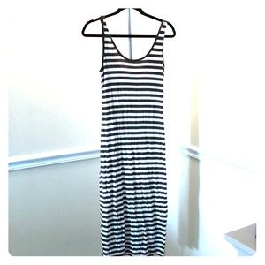 Classic striped maxi